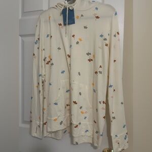 Market and Spruce butterfly knit hoodie